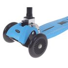 Самокат стальной OT-026, три колеса PU, d=120 мм, цвет синий, до 40 кг - Фото 2
