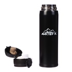 Термос Мастер К «Топ», 500 мл, 6.3×24.5 см, сохраняет тепло 8 ч, нержавеющая сталь, чёрный - Фото 6
