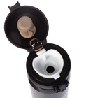 Термос Мастер К «Топ», 500 мл, 6.3×24.5 см, сохраняет тепло 8 ч, нержавеющая сталь, чёрный 4357054