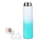 Термос «Мастер К», 500 мл, сохраняет тепло 8 ч, нержавеющая сталь, бирюзовый - Фото 2