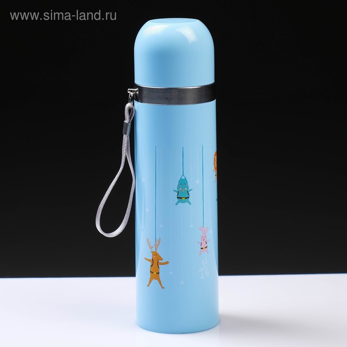 Термос "Енисея", 500 мл, сохраняет тепло 8 ч, микс, 25х6.5 см - Фото 1