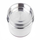 Термос для еды TAKE IT EASY «Практик», 1.5 л, 21×13 см 2 тарелки, ложка, нержавеющая сталь, бордовый - Фото 4