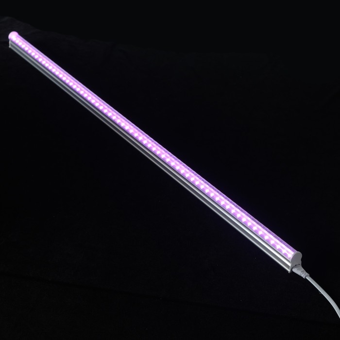 Фитосветильник светодиодный Luazon, 10 Вт, 600 мм, IP20, 220 В, мультиспектральный - фото 1907026278