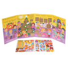 Книжка со скретч слоем и многоразовыми наклейками «Новогодний карнавал» - фото 3839580