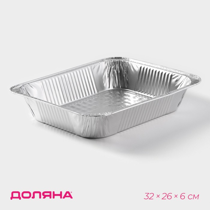Форма для запекания Доляна, 32×26×6 см - Фото 1