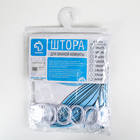 Штора для ванны Доляна «Цветы», 180×180 см, EVA - Фото 4