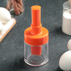 Кисть с ёмкостью, силикон, 6×15 см, МИКС - Фото 1