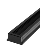 Шинопровод трековый 2TRA, 1 м, TR-11B, усиленный, чёрный - Фото 13