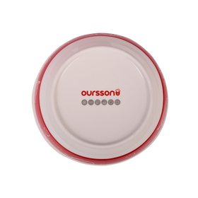 

Набор салатников с крышкой Oursson, 2.2/1.2/0.6 л, красный