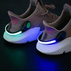 Светодиодная клипса SY-AH01, от батареек 2хCR2032, зелёная - Фото 2