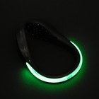 Светодиодная клипса SY-AH01, от батареек 2хCR2032, зелёная - Фото 5