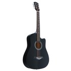 Акустическая гитара Fante FT-D38-BK, с вырезом, черная - Фото 1
