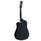 Акустическая гитара Fante FT-D38-BK, с вырезом, черная - Фото 2