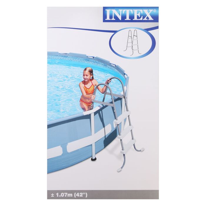 Лестница для бассейна, высота 107 см INTEX - Фото 1