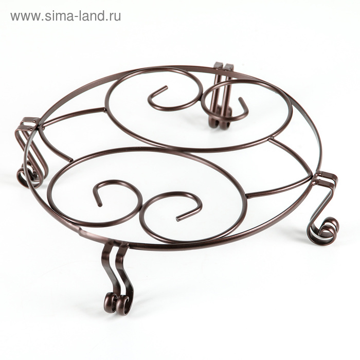 Подставка для цветов Доляна, 30×30×5 см - Фото 1