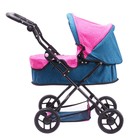 Коляска для кукол, универсальная, с корзиной, металлический каркас - Фото 2