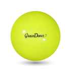 Мяч для художественной гимнастики Grace Dance, d=16.5 см, цвет салатовый - Фото 2