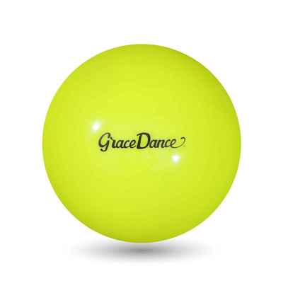 Мяч для художественной гимнастики Grace Dance, d=16.5 см, цвет салатовый