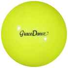 Мяч для художественной гимнастики Grace Dance, d=16,5 см, цвет салатовый - Фото 3