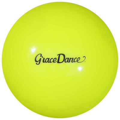 Мяч для художественной гимнастики Grace Dance, d=16.5 см, цвет салатовый