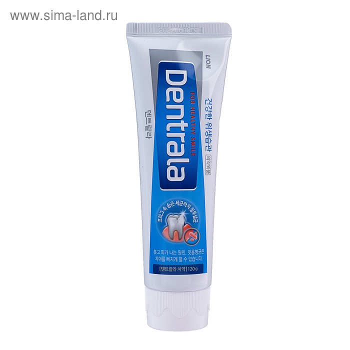 Зубная паста с ароматом  мяты Dentrala Ice Mint Alpha, 120 г - Фото 1