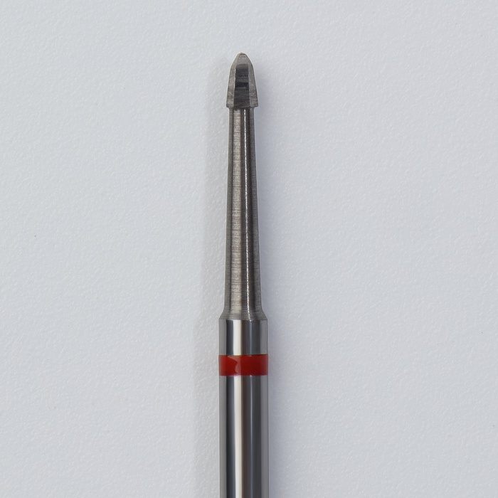 Фреза для маникюра, безопасная, 4 грани, 1,2 × 2,5 мм, в пластиковом футляре - фото 1896753804
