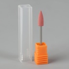 Фреза силиконовая для полировки, средняя, 6 × 16 мм, в пластиковом футляре, цвет розовый - Фото 3