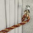 Крючок для штор "ТУНДРА" KS007, однорожковый, цвет бронза - Фото 6
