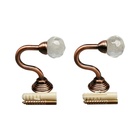 Держатель для штор «ТУНДРА» KS007, однорожковый, цвет медь - Фото 7