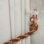 Крючок для штор "ТУНДРА" KS007, однорожковый, цвет медь - Фото 7