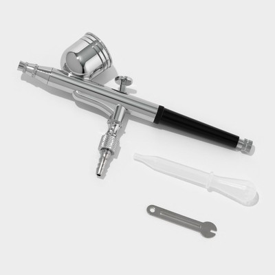 Кондитерский аэрограф для декорирования Hd=130, диаметр сопла 0.3 мм, объём 7 мл