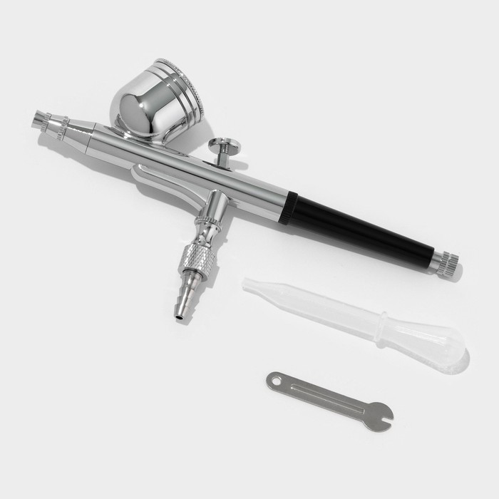Кондитерский аэрограф для декорирования Hd=130, диаметр сопла 0.3 мм, объём 7 мл