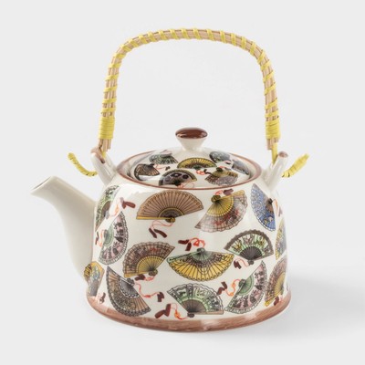 Чайник заварочный «Веера», 900 мл, металлический фильтр, керамика