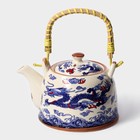 Чайник заварочный «Синий дракон», 900 мл, с металлическим ситом - фото 4821850