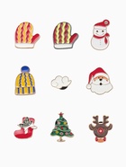 Значки «Новогодняя сказка» форма МИКС, разноцветный - Фото 1