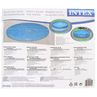 Тент прозрачный для бассейнов d=366 см, 29022 INTEX - Фото 4