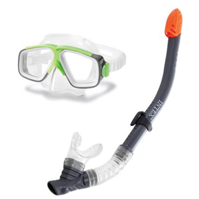 Набор для подводного плавания «Сёрфинг» маска+трубка, от 8 лет - Фото 1