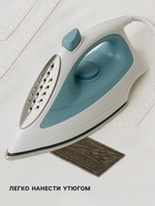 Термоаппликация «Прямоугольник», 6.5×3.3 см, хаки - Фото 2