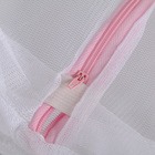 Мешок для стирки белья Доляна, 20×25 см, мелкая сетка, цвет белый - Фото 2