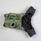 Комбинезон, еврозима на меховом подкладе, L (ОШ 29-34, ОГ 41-47, ДС 31 см), зелёный - Фото 9