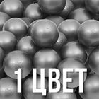 Набор шаров для сухого бассейна 500 шт, цвет: серебряный - Фото 3