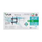 Кронштейн VLK TRENTO-34, для ТВ, наклонный, 26-65", 32  мм от стены, черный - Фото 7