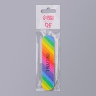 Пилка - наждак «Радуга», абразивность 180/180, 9 см - Фото 2