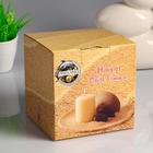 Ваза-подсвечник "Труба" с крышкой, с белой свечой, 10,7×10,5 см, цилинд, стекло - Фото 3