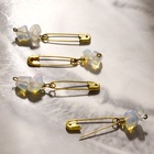 Булавка-оберег «Лунный камень» (фасовка 10 шт.) (комплект 10 шт) - фото 30750610