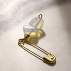 Булавка-оберег «Лунный камень» (фасовка 10 шт.) (комплект 10 шт) - фото 30750611