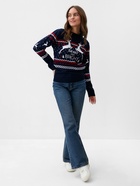 Свитер вязаный новогодний KAFTAN Family look, размер 50, синий - Фото 11