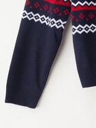 Свитер вязаный новогодний KAFTAN Family look, размер 54, синий - Фото 10