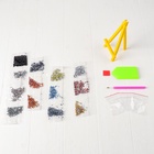 Алмазная вышивка с частичным заполнением «Туканы», с подставкой, размер картины: 21×25 см - Фото 4