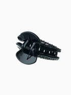 Крабик для волос «Скарлет», овал, 7 см, чёрный (комплект 6 шт) - фото 52544083